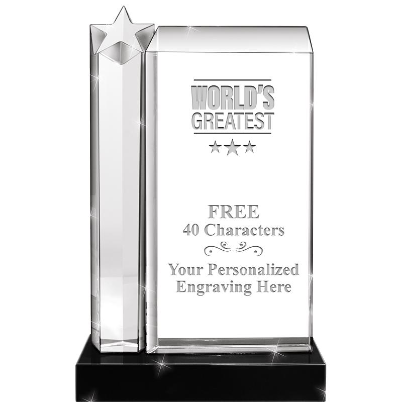 9.5"ENVISION STAR CRYSTAL