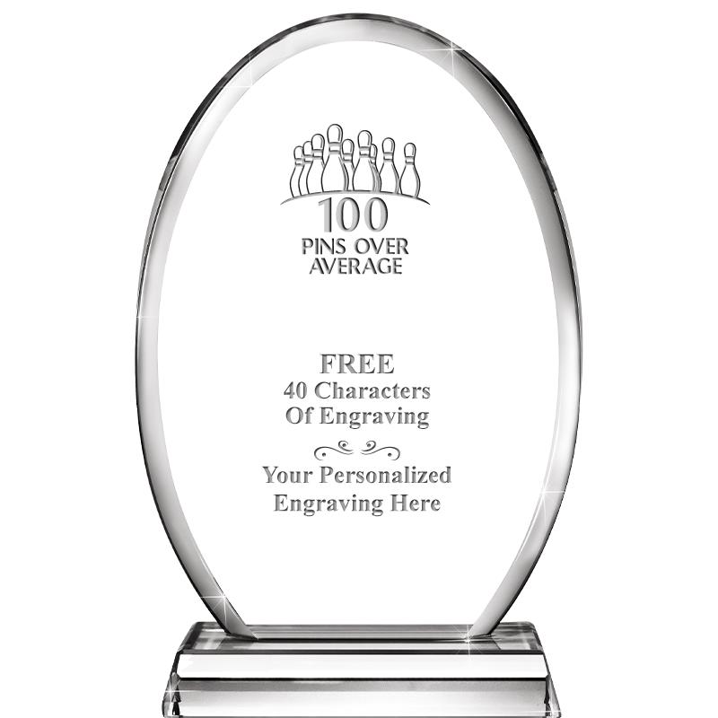 8" ELLIPTIC CRYSTAL