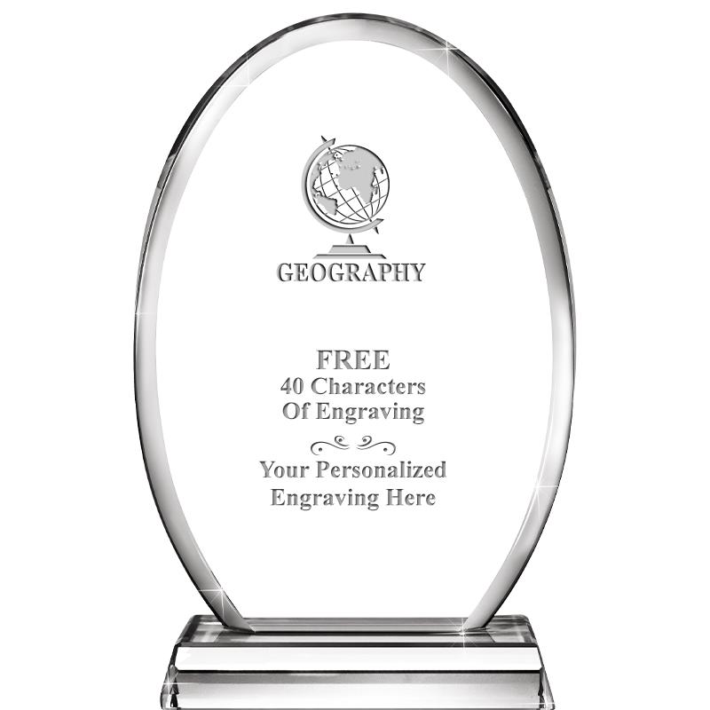 8" ELLIPTIC CRYSTAL