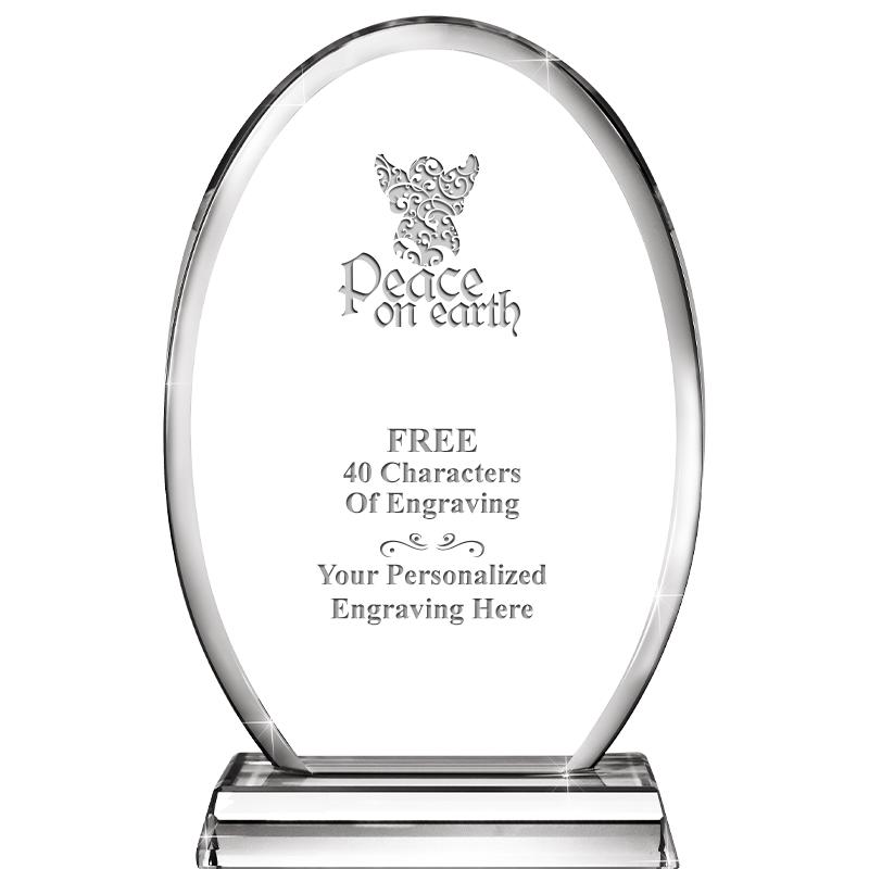 8" ELLIPTIC CRYSTAL