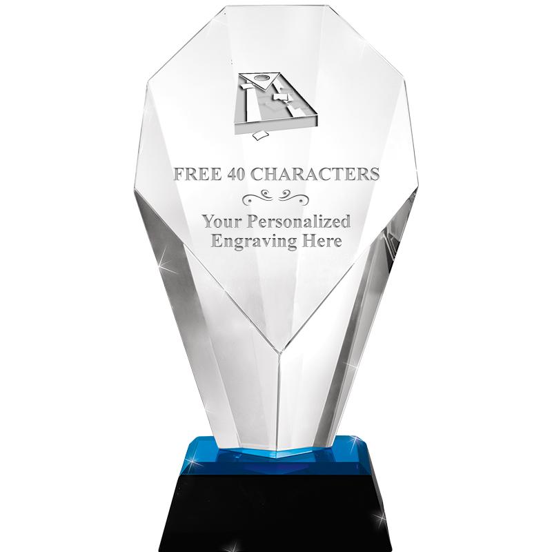 10"EXALTED SAPPHIRE CRYSTAL