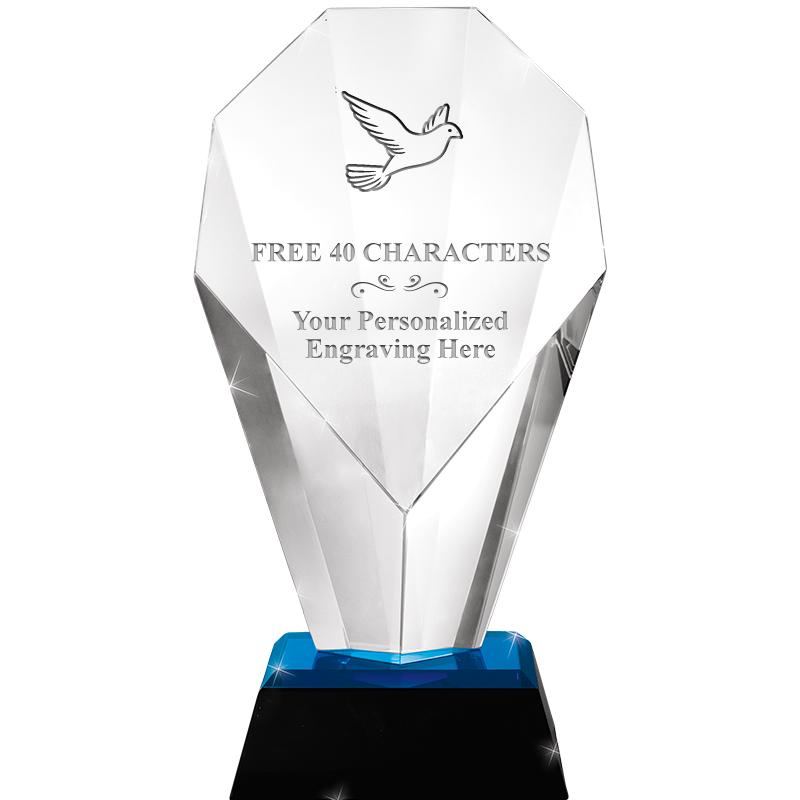 10"EXALTED SAPPHIRE CRYSTAL