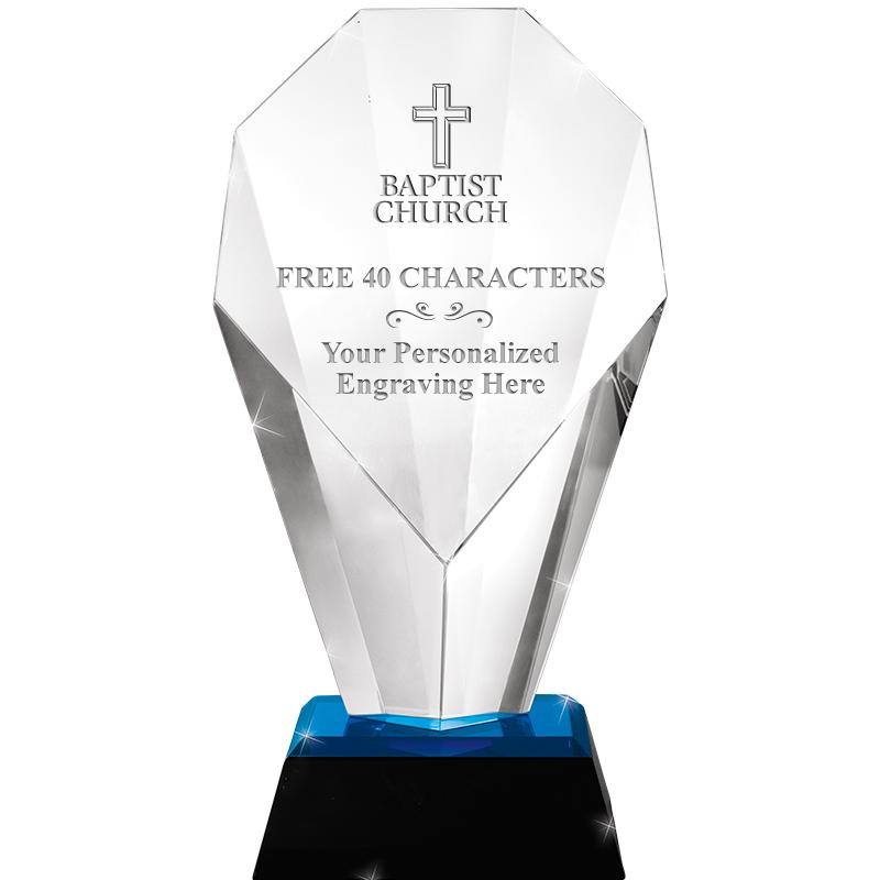 10"EXALTED SAPPHIRE CRYSTAL