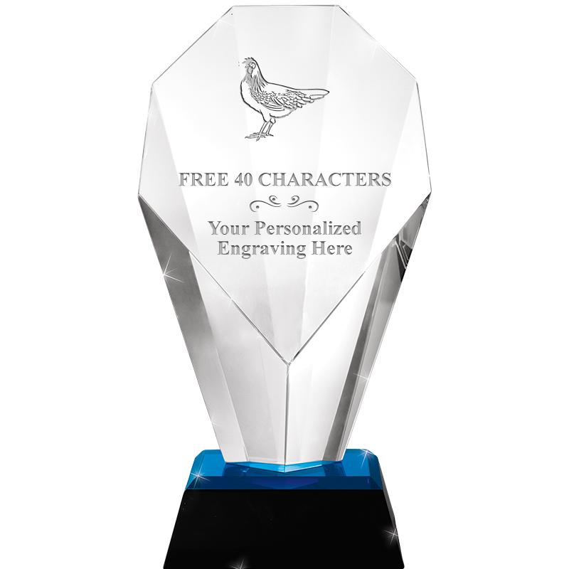 10"EXALTED SAPPHIRE CRYSTAL