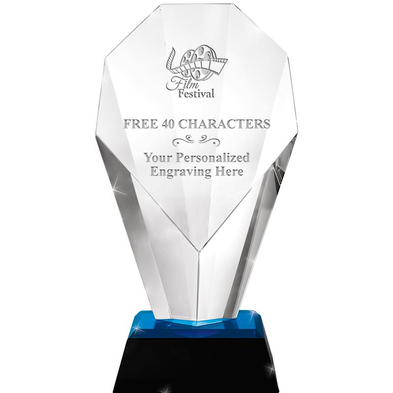 10"EXALTED SAPPHIRE CRYSTAL