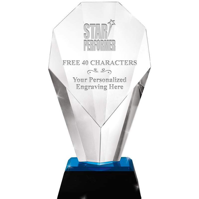 10"EXALTED SAPPHIRE CRYSTAL