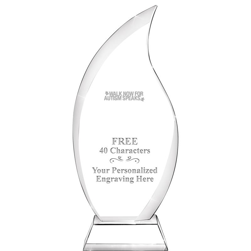 10" FLARE CRYSTAL