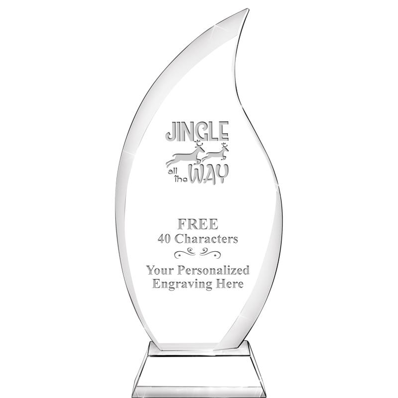 10" FLARE CRYSTAL