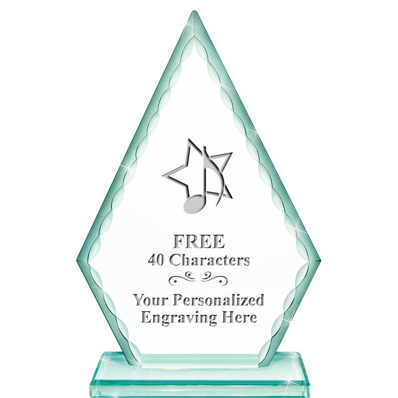 7" GREENWICH ARROWHEAD CRYSTAL