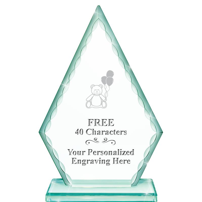 7" GREENWICH ARROWHEAD CRYSTAL