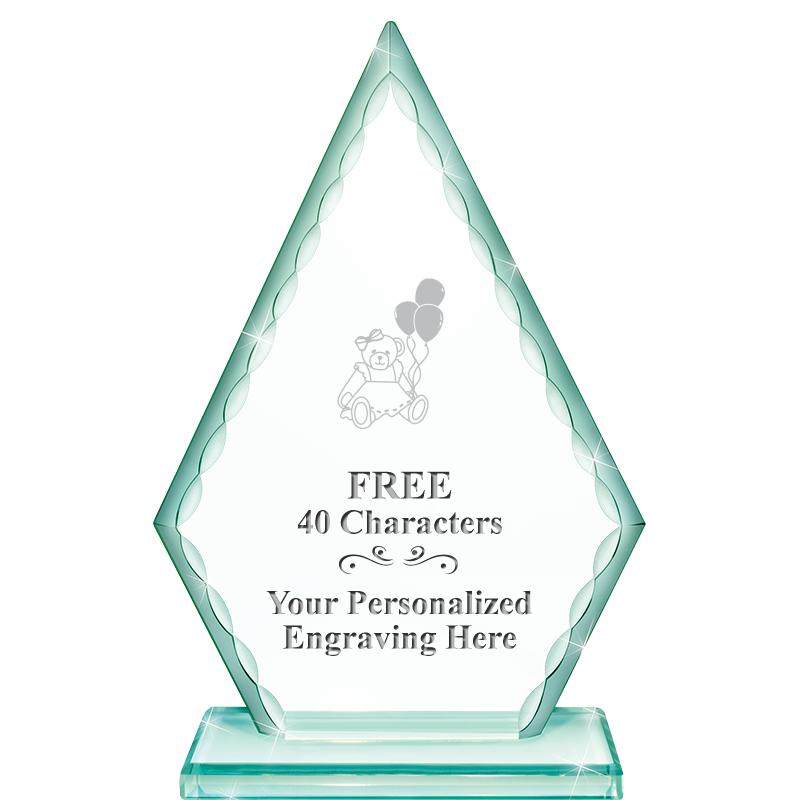 7" GREENWICH ARROWHEAD CRYSTAL