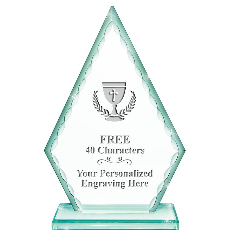 7" GREENWICH ARROWHEAD CRYSTAL