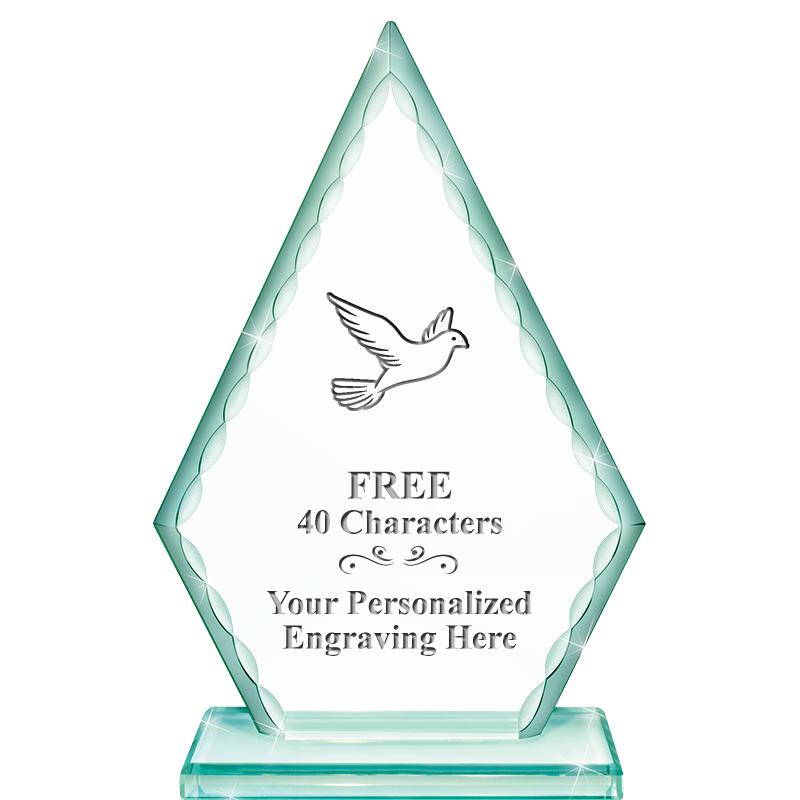 7" GREENWICH ARROWHEAD CRYSTAL