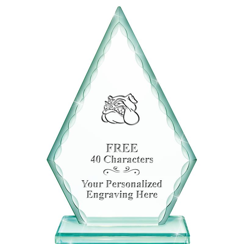 7" GREENWICH ARROWHEAD CRYSTAL