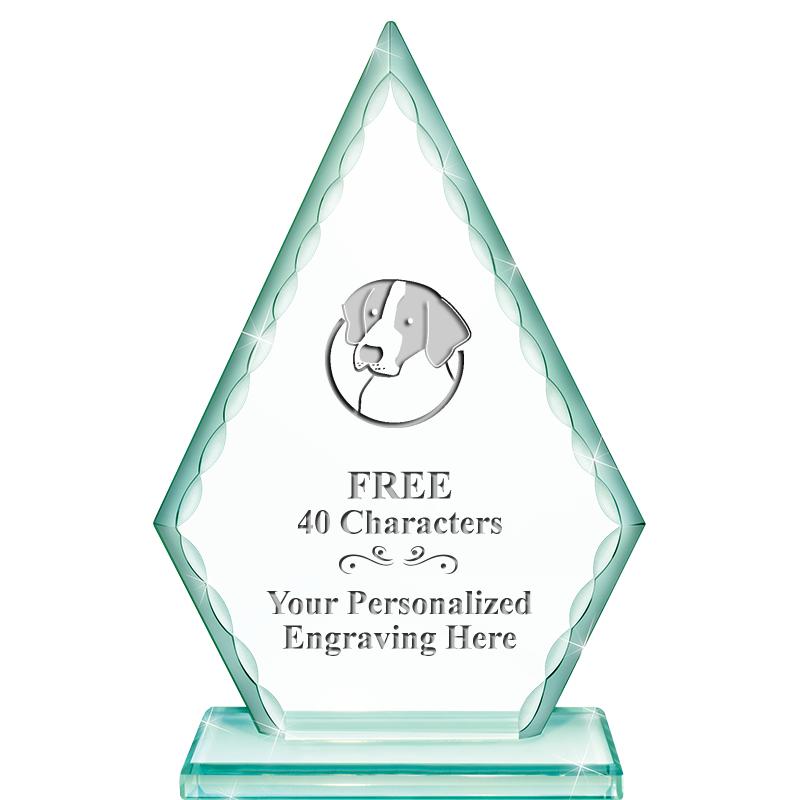 7" GREENWICH ARROWHEAD CRYSTAL