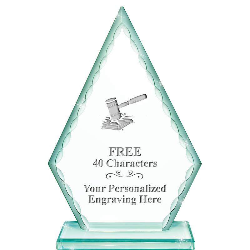 7" GREENWICH ARROWHEAD CRYSTAL