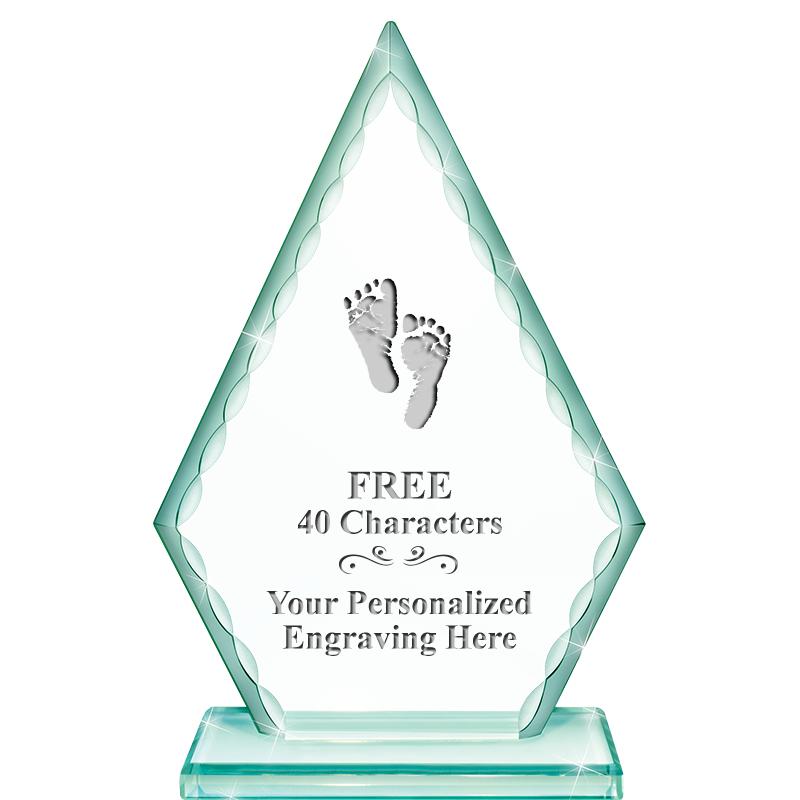 7" GREENWICH ARROWHEAD CRYSTAL