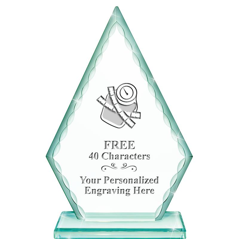 7" GREENWICH ARROWHEAD CRYSTAL