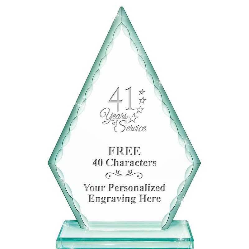 7" GREENWICH ARROWHEAD CRYSTAL