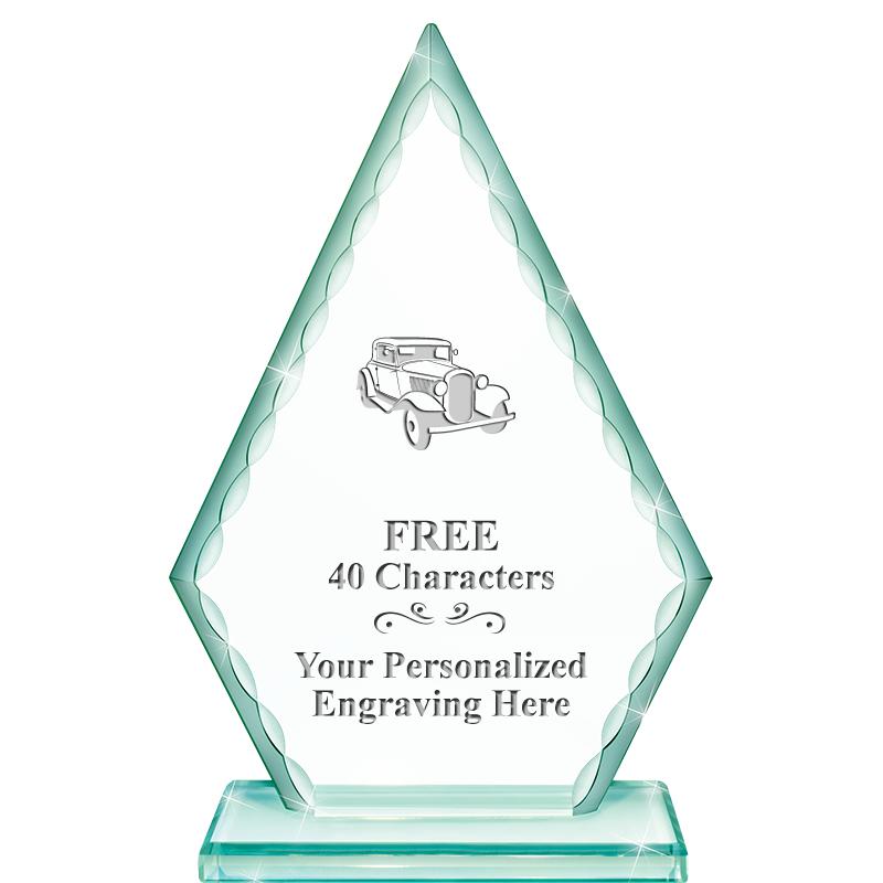 7" GREENWICH ARROWHEAD CRYSTAL