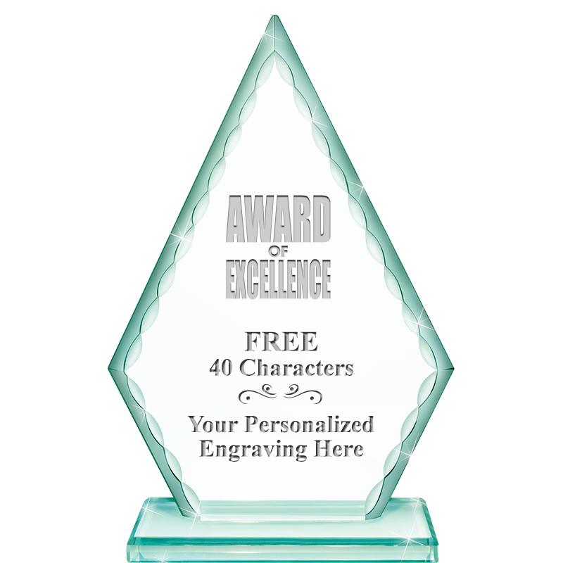 7" GREENWICH ARROWHEAD CRYSTAL