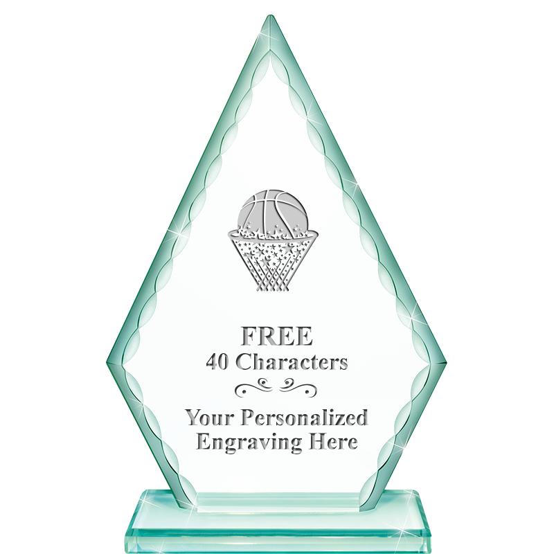 7" GREENWICH ARROWHEAD CRYSTAL