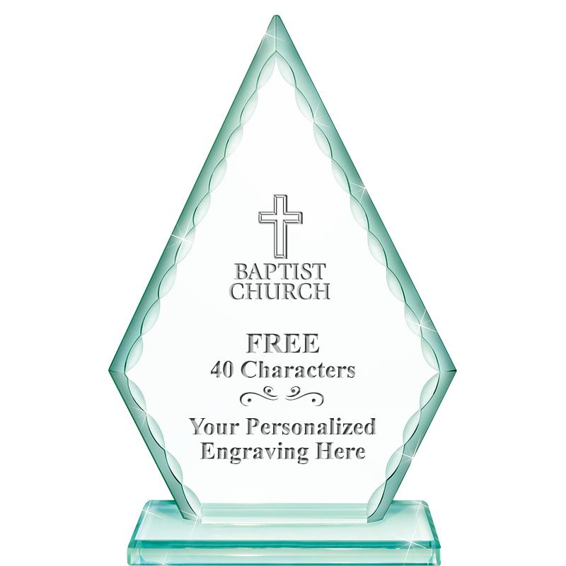 7" GREENWICH ARROWHEAD CRYSTAL