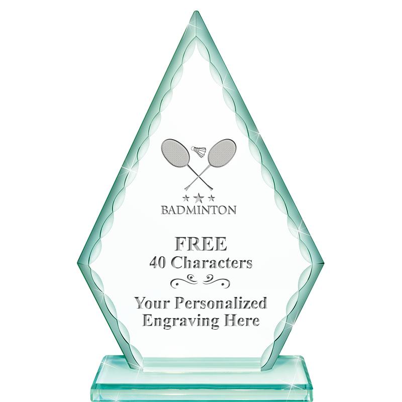 7" GREENWICH ARROWHEAD CRYSTAL