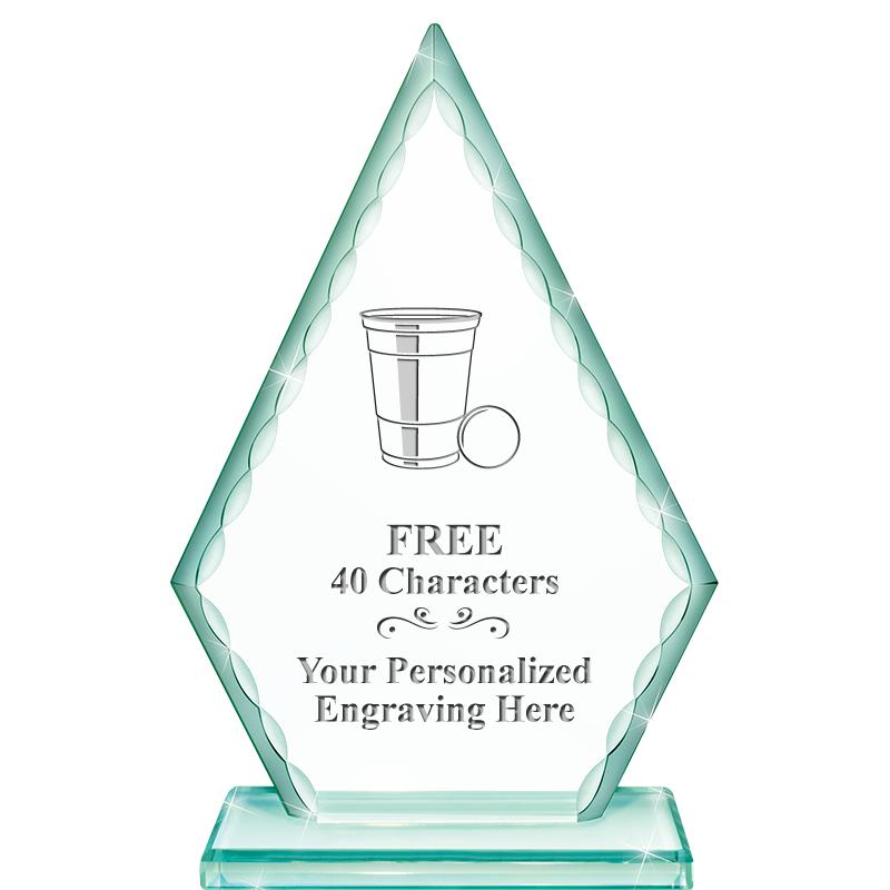 7" GREENWICH ARROWHEAD CRYSTAL