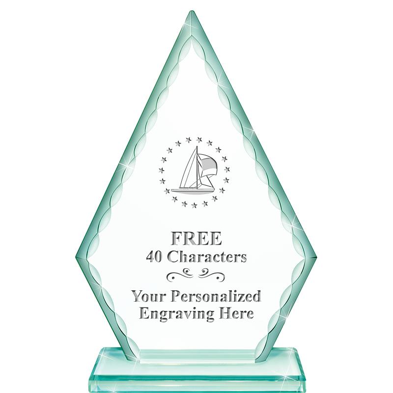 7" GREENWICH ARROWHEAD CRYSTAL