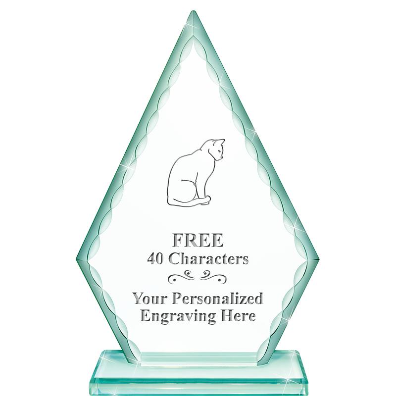 7" GREENWICH ARROWHEAD CRYSTAL