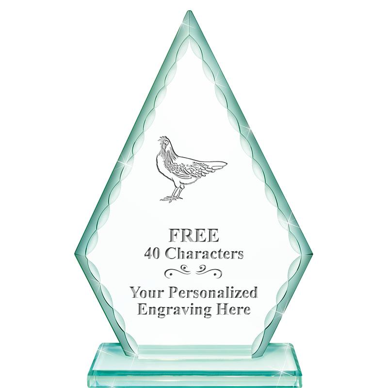 7" GREENWICH ARROWHEAD CRYSTAL