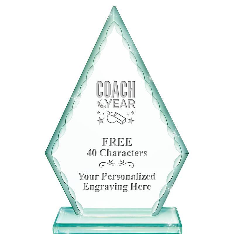 7" GREENWICH ARROWHEAD CRYSTAL