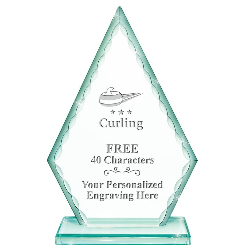 7" GREENWICH ARROWHEAD CRYSTAL