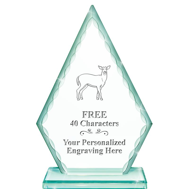 7" GREENWICH ARROWHEAD CRYSTAL