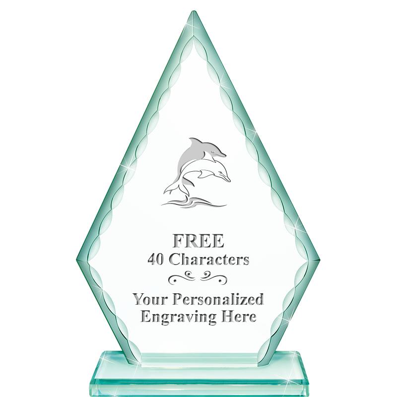 7" GREENWICH ARROWHEAD CRYSTAL