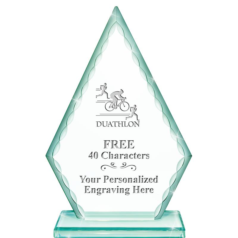 7" GREENWICH ARROWHEAD CRYSTAL