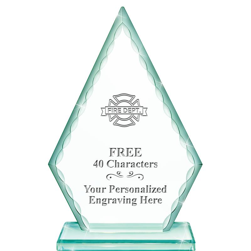 7" GREENWICH ARROWHEAD CRYSTAL