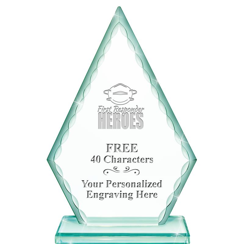 7" GREENWICH ARROWHEAD CRYSTAL