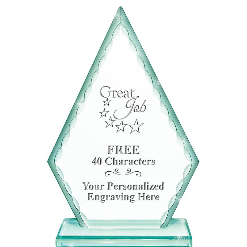 7" GREENWICH ARROWHEAD CRYSTAL