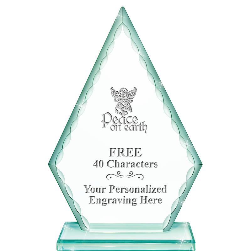 7" GREENWICH ARROWHEAD CRYSTAL