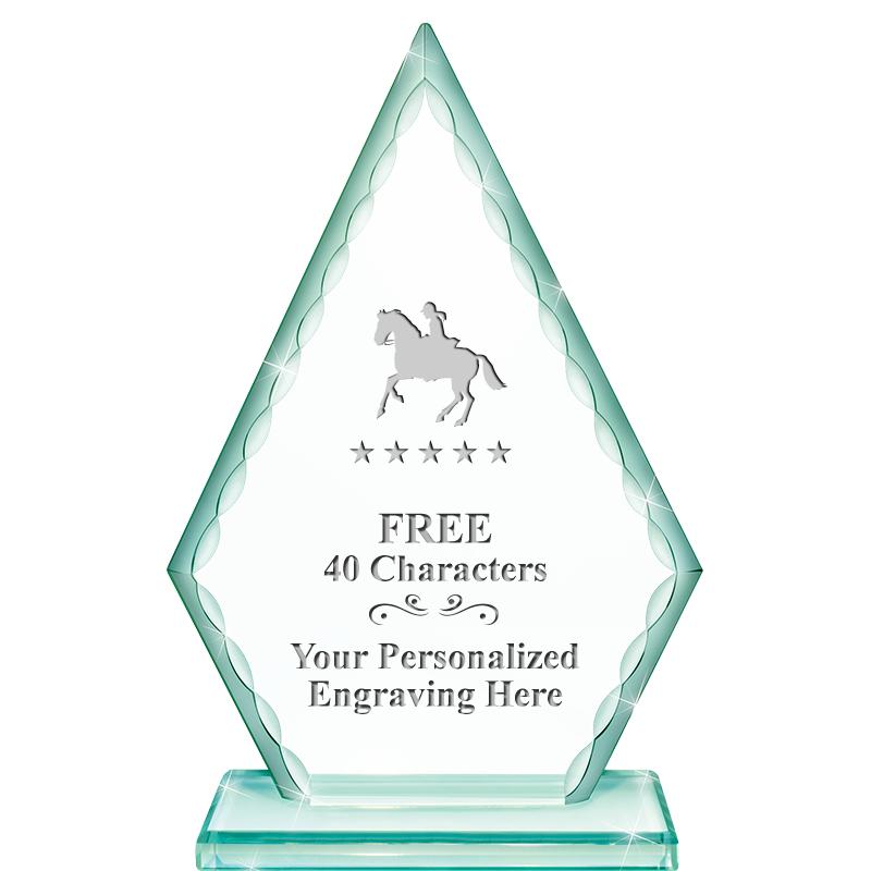 7" GREENWICH ARROWHEAD CRYSTAL