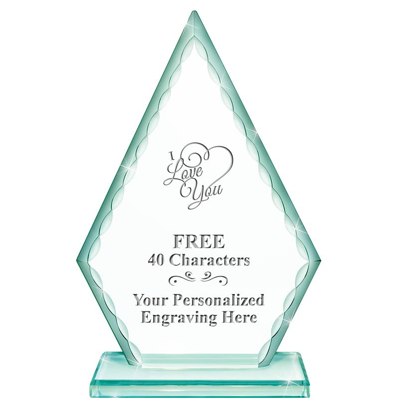 7" GREENWICH ARROWHEAD CRYSTAL