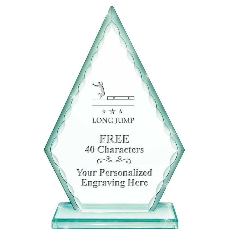 7" GREENWICH ARROWHEAD CRYSTAL