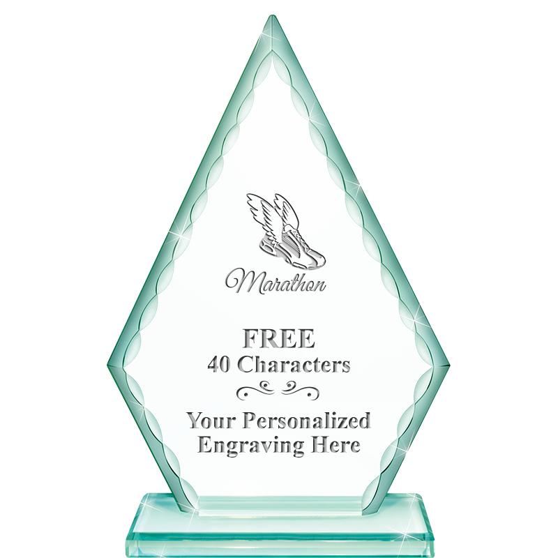 7" GREENWICH ARROWHEAD CRYSTAL