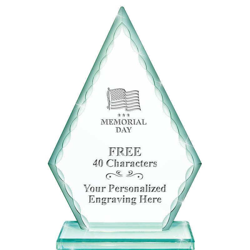 7" GREENWICH ARROWHEAD CRYSTAL