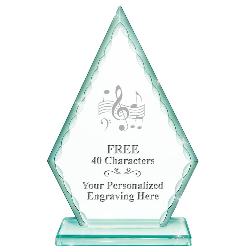 7" GREENWICH ARROWHEAD CRYSTAL