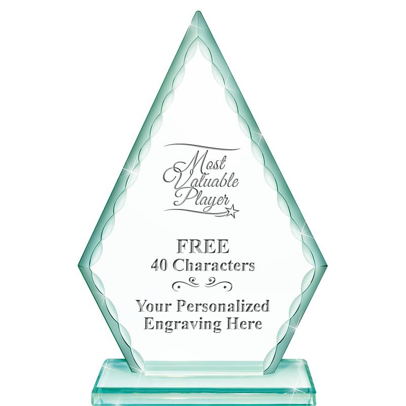 7" GREENWICH ARROWHEAD CRYSTAL