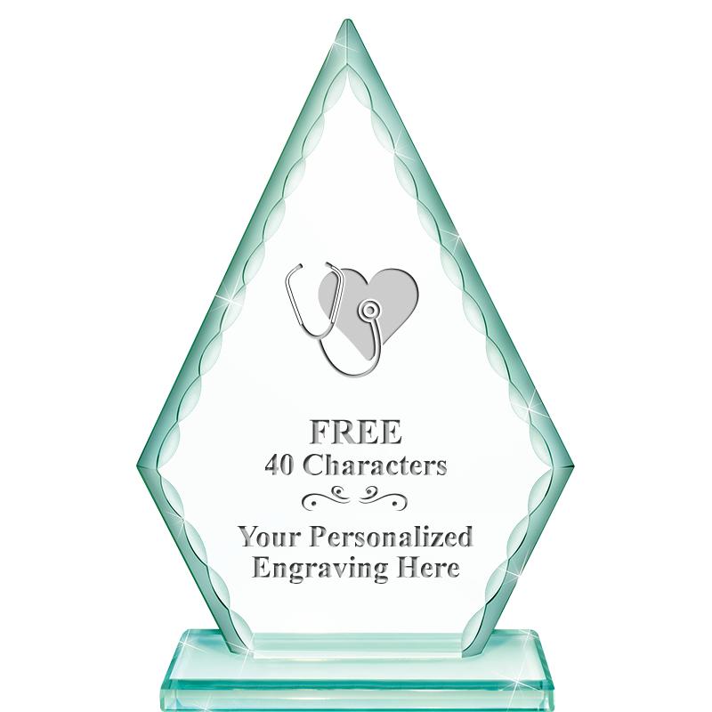 7" GREENWICH ARROWHEAD CRYSTAL