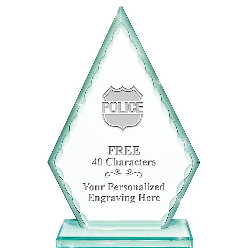 7" GREENWICH ARROWHEAD CRYSTAL